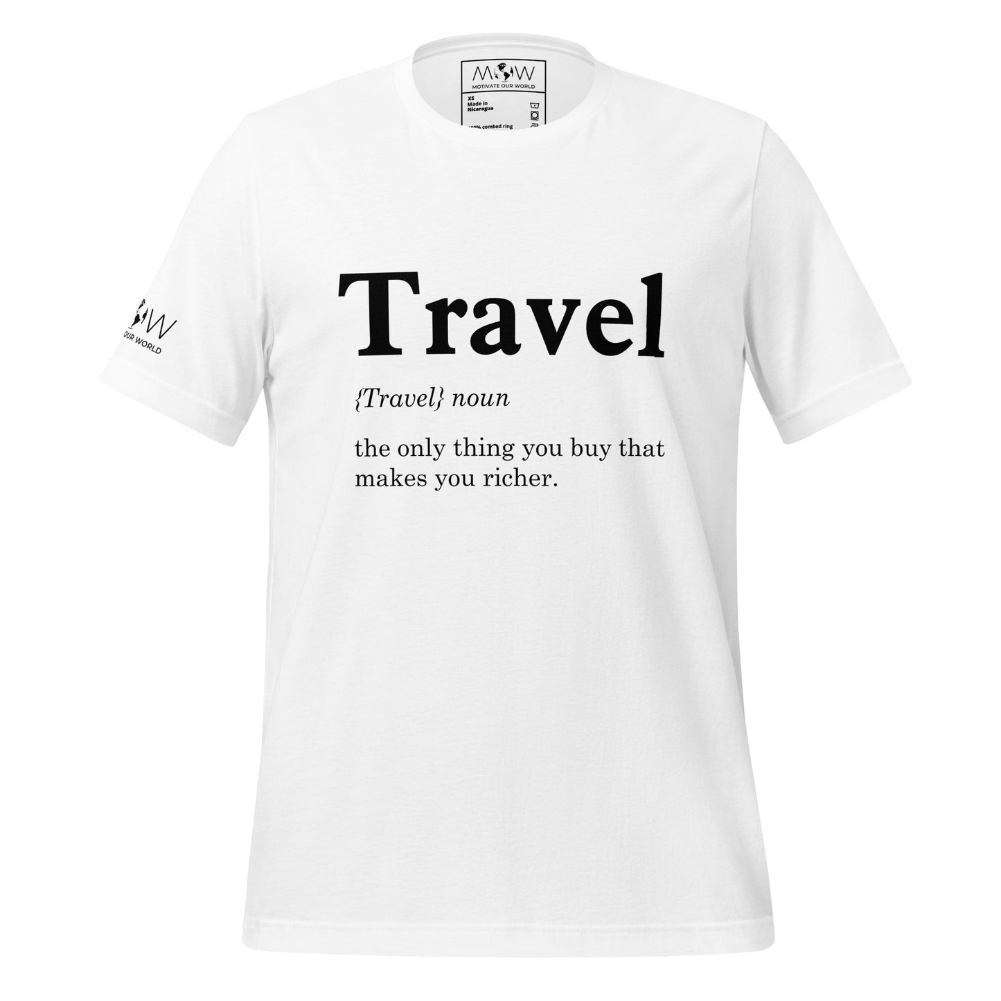 Don’t Quit Your Daydream (Minimalist Black Design) Men's Motivational White T-Shirt