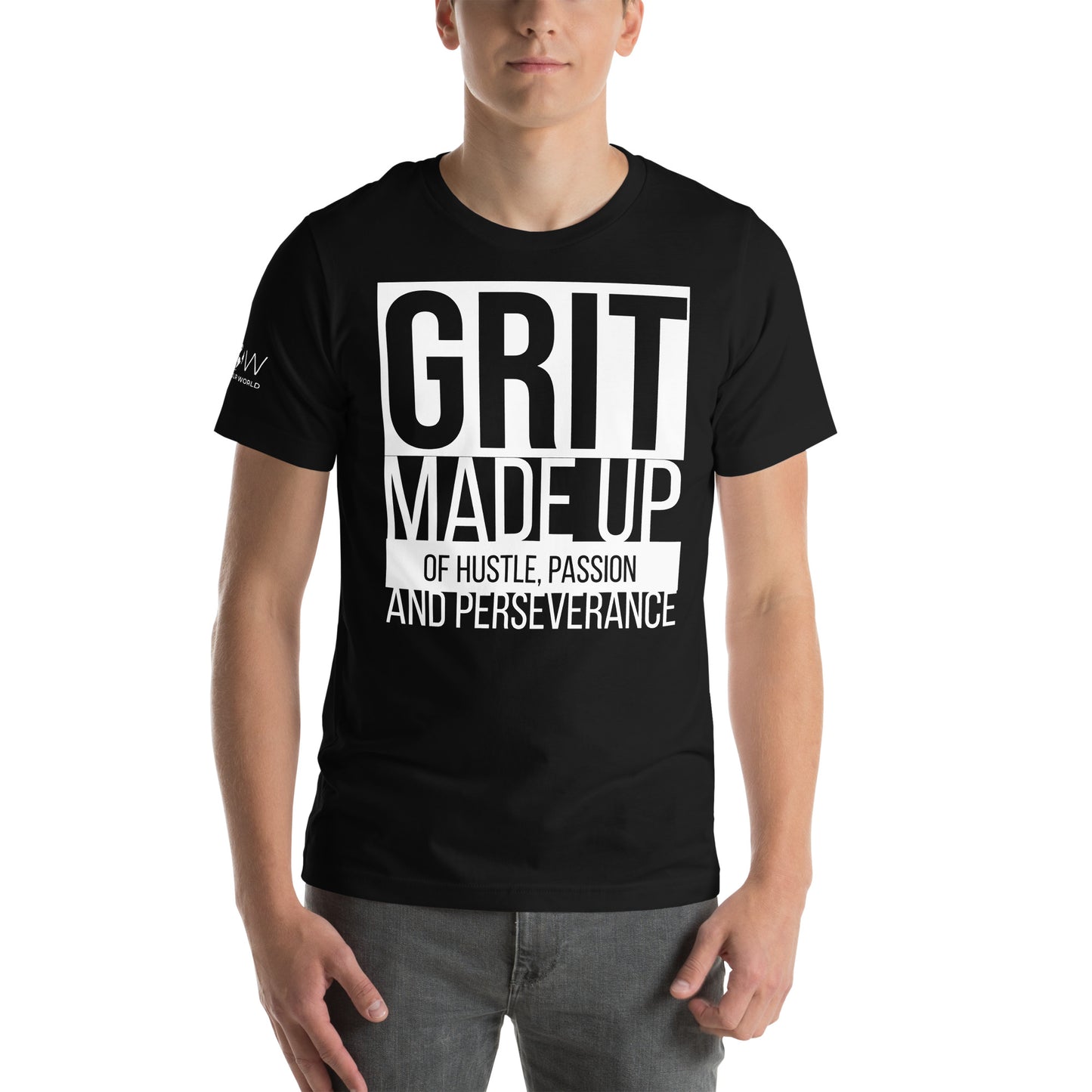 GRIT Men's Motivational
Black T-Shirt