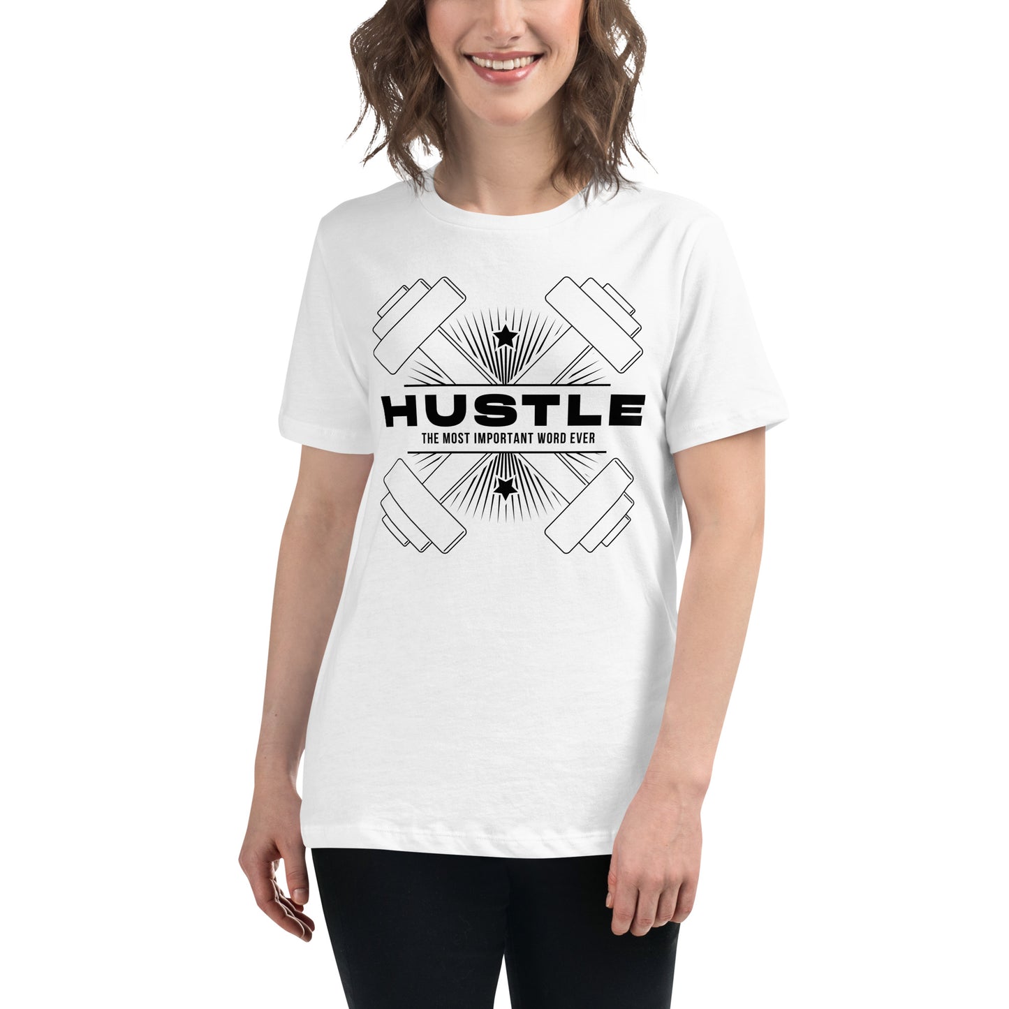 I Can and I Will II White Motivational Women’s T-Shirt Lifestyle