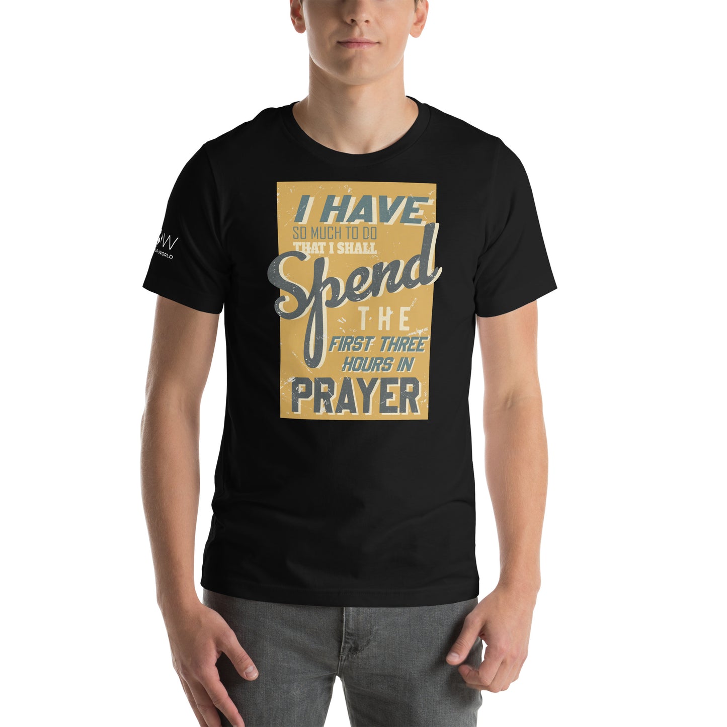 I HAVE SO MUCH TO DO Men's Motivational Black T-Shirt