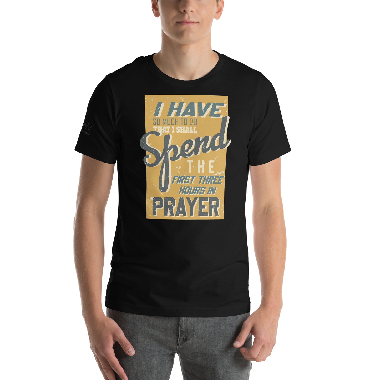I HAVE SO MUCH TO DO Men's Motivational Black T-Shirt