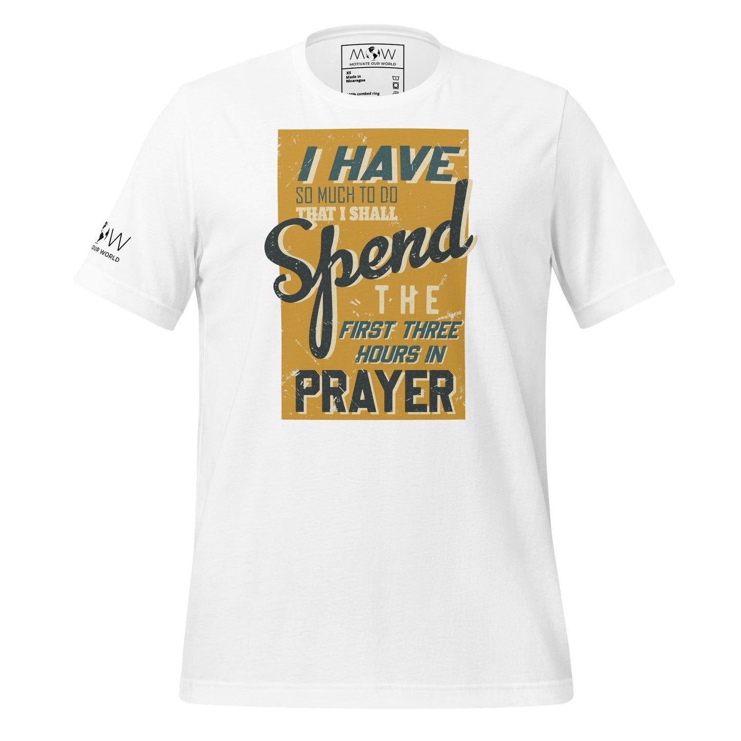 I HAVE SO MUCH TO DO Men's Motivational White T-Shirt