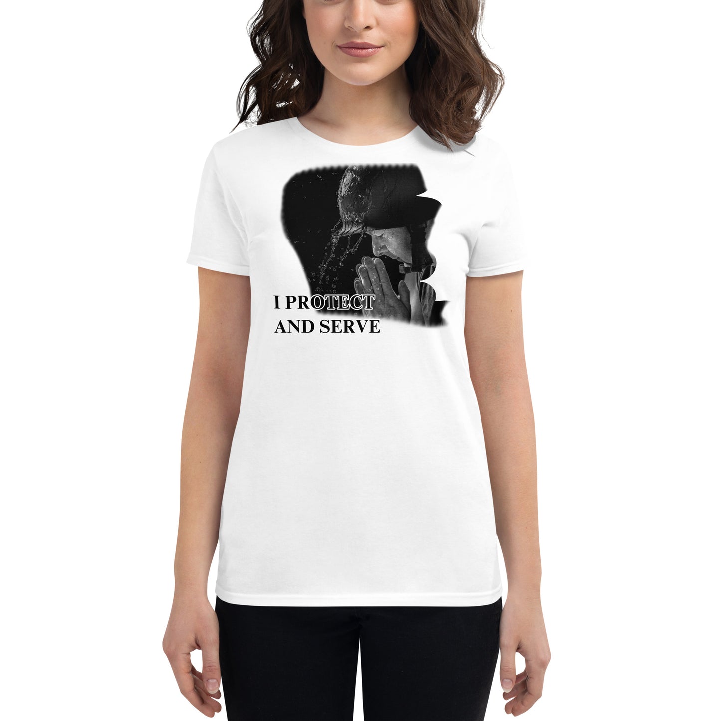 I Protect Women’s Motivational White T-Shirt