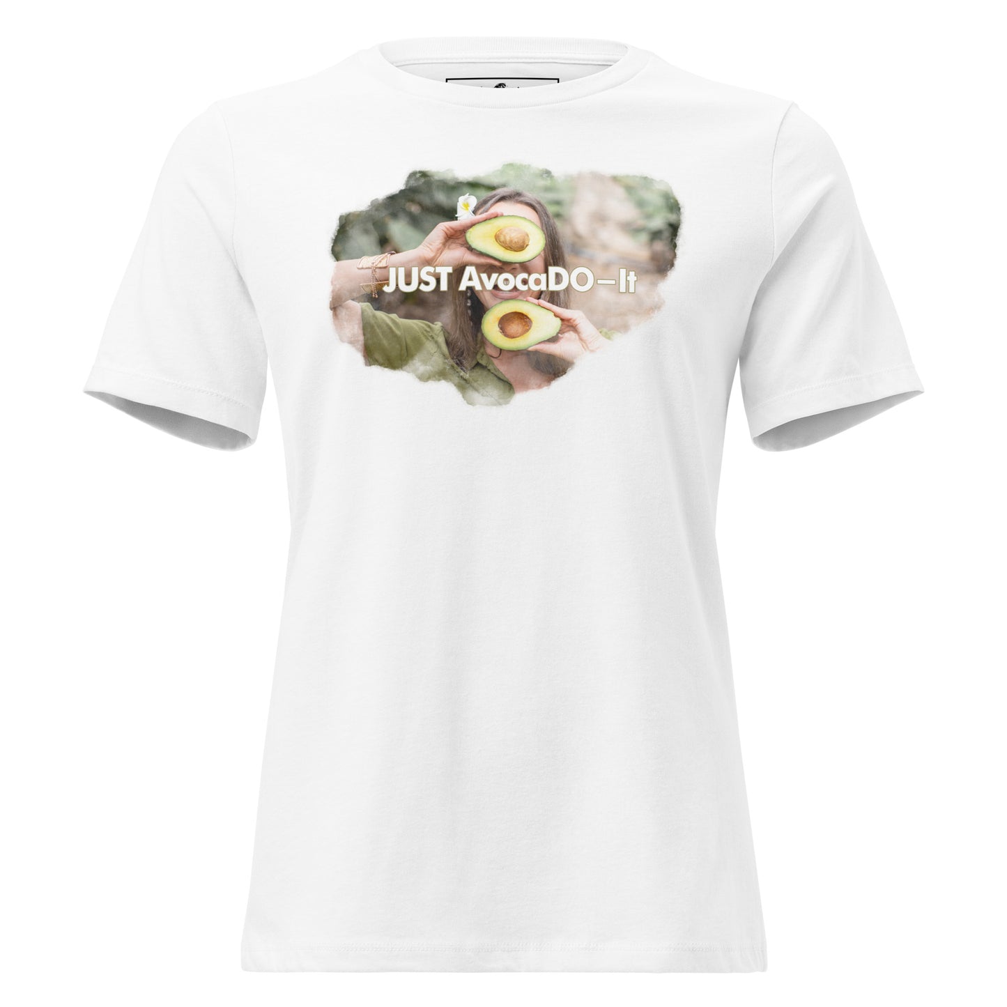 Just AvocaDO-it Photo White Motivational Women’s T-Shirt