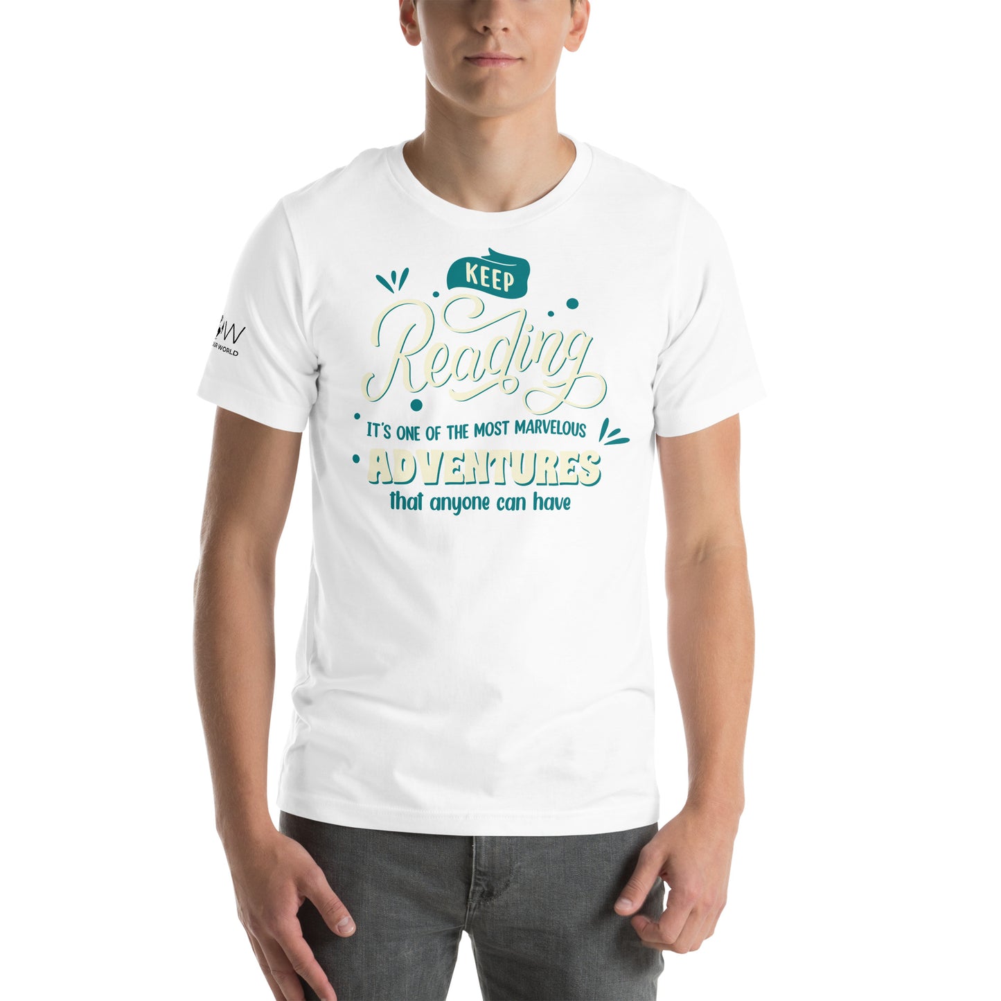 Keep Reading It's One Of The Most Marvelous White Motivational Men's T-Shirt