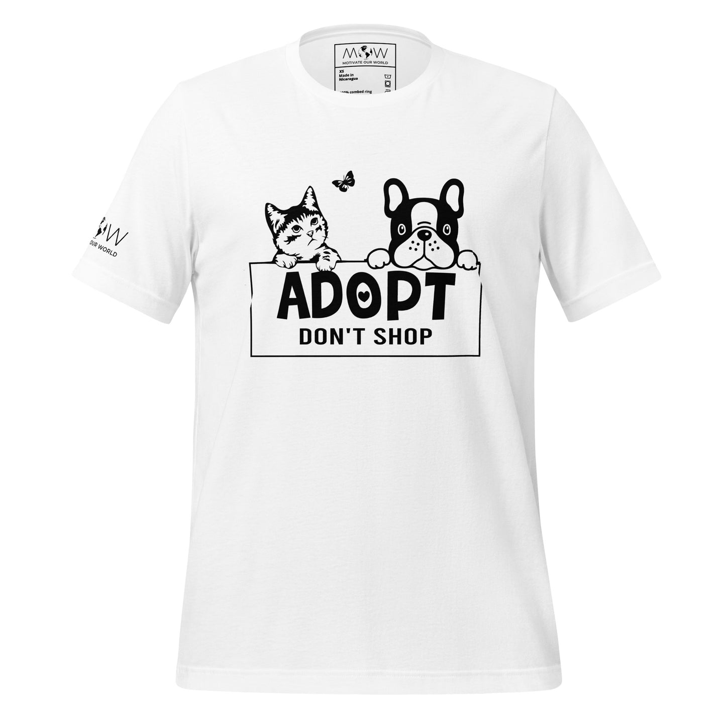 Love Has Four Paws Men's Motivational White T-Shirt