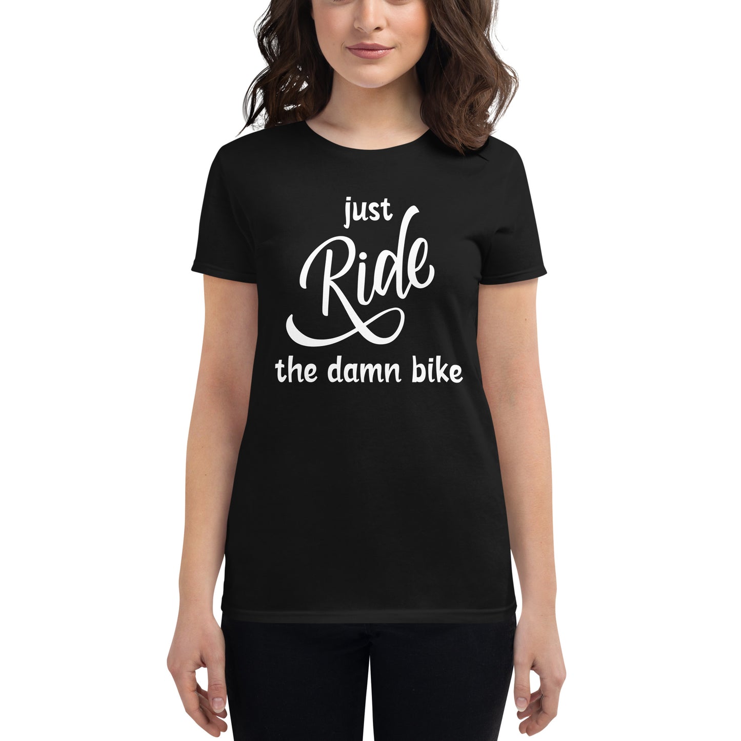 Mind Over Matter Women’s Motivational Black T-Shirt