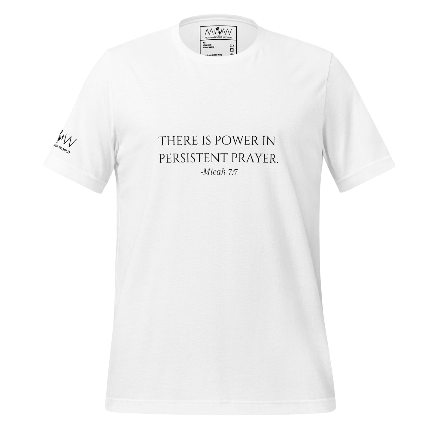 Minimalist Motivation Men's Motivational White T-Shirt