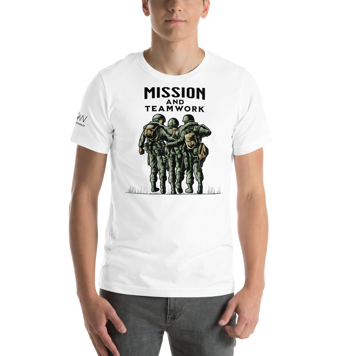 Mission Men's Motivational White T-Shirt