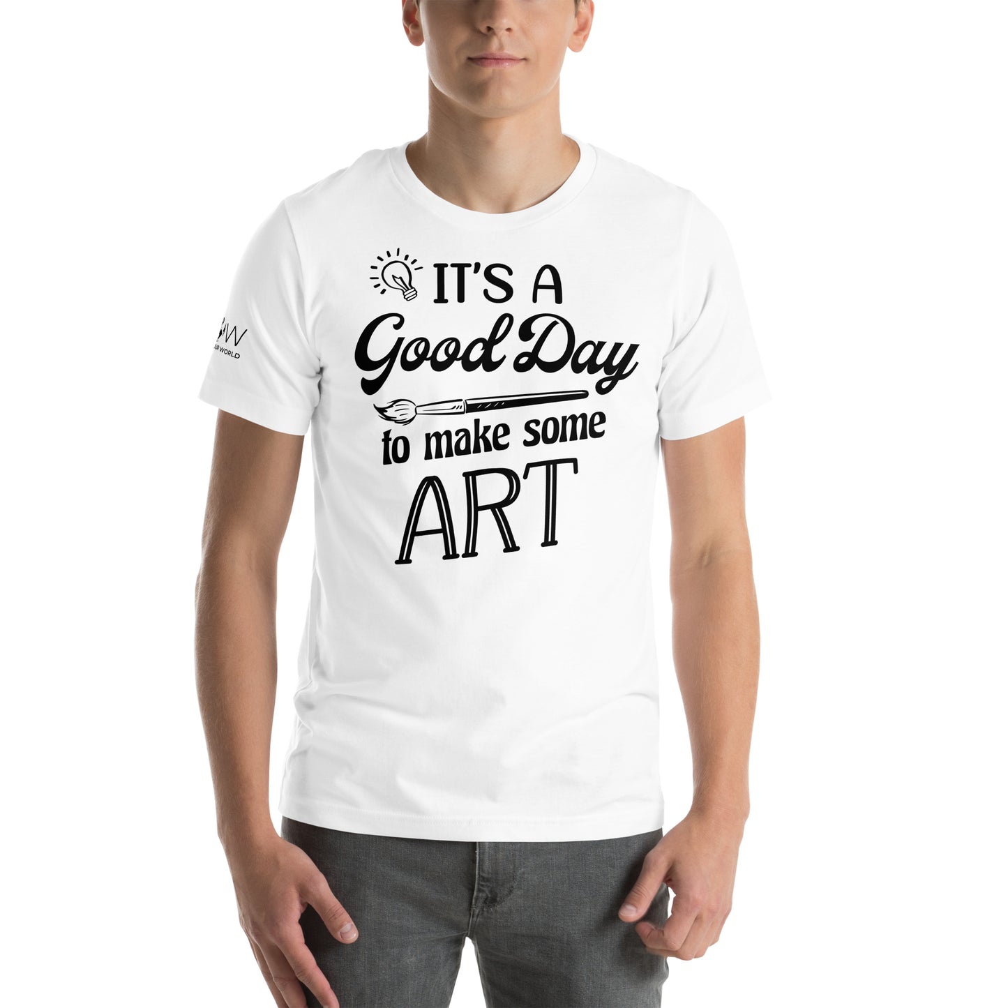 Stay Low and Go White Motivational Men's T-Shirt