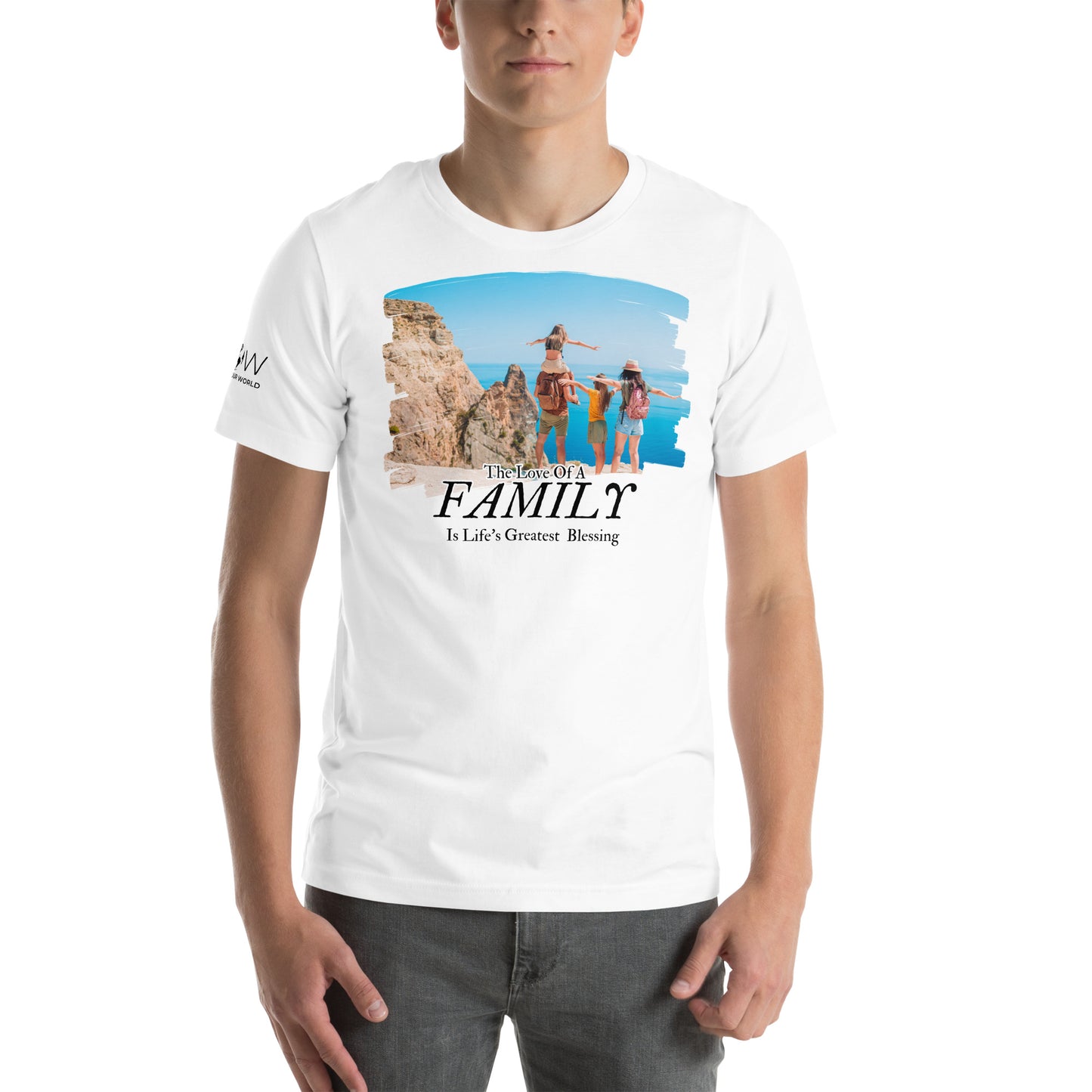 The Love of a Family - Adventure Edition White Motivational Men's T-Shirt Lifestyle