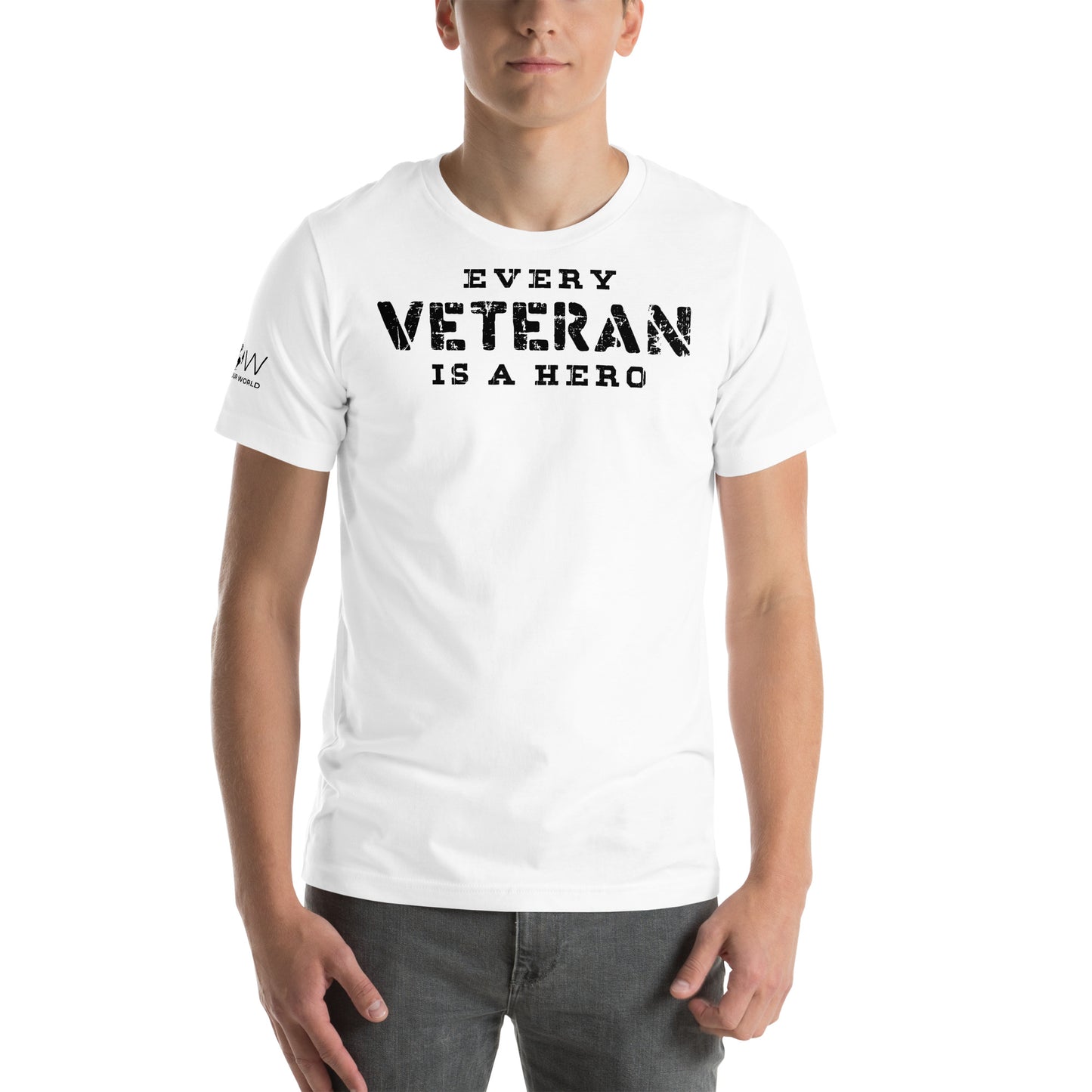 Every Veteran is Men's Motivational White T-Shirt
