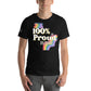 100% Proud Black Motivational Men's T-Shirt