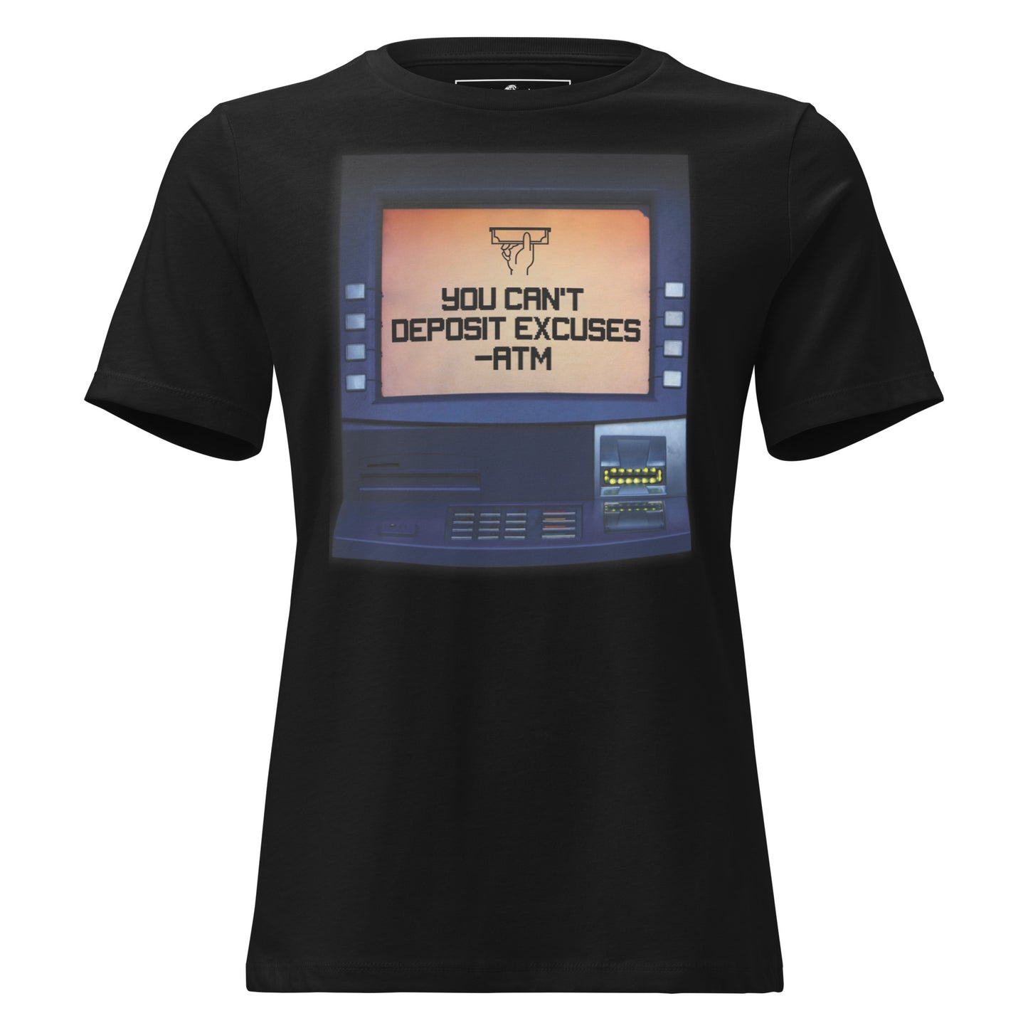 ATM II Black Motivational Women’s T-Shirt