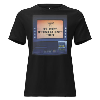 ATM II Black Motivational Women’s T-Shirt