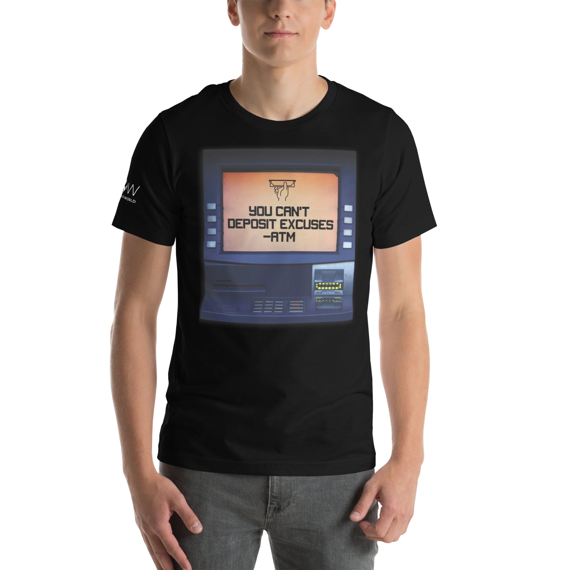 ATM II Men's Motivational Black T-Shirt