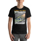 "A Family That Camps Together" Men's Motivational Black T-Shirt