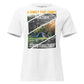"A Family That Camps Together" White Motivational Women’s T-Shirt
