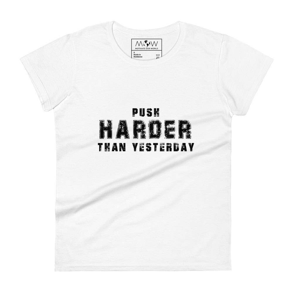 A Goal Without a Plan Is Just a Wish Women’s Motivational White T-Shirt