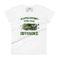 A Little Effort Makes a Huge Difference Women’s Motivational White T-Shirt