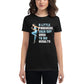 A Little Progress Each Day Women’s Motivational Black T-Shirt