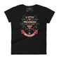 A Little Progress Each Day Women’s Motivational Black T-Shirt