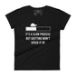 A Little Progress Each Day Women’s Motivational Black T-Shirt