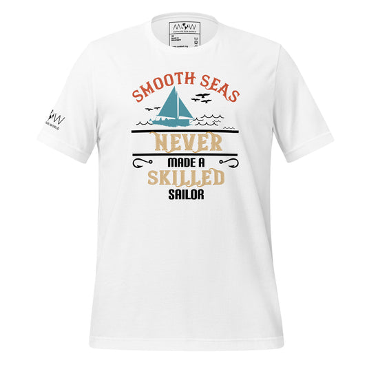 A Skilled Sailor Men's Motivational White T-Shirt