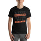 A True Entrepreneur Is a Doer Men's Motivational Black T-Shirt