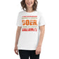 A True Entrepreneur Is a Doer White Motivational Women’s T-Shirt - Bold Distressed Design Lifestyle
