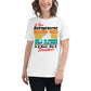 A True Entrepreneur Is a Doer White Motivational Women’s T-Shirt - Retro Design Lifestyle
