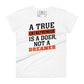 A True Entrepreneur Women’s Motivational White T-Shirt