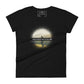 A Walk in Nature Gradient Design Women’s Motivational Black T-Shirt