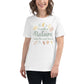 A Walk in Nature Takes the Soul Home - Autumn White Motivational Women’s T-Shirt Lifestyle