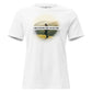A Walk in Nature Takes the Soul Home - Mountain Trek White Motivational Women’s T-Shirt