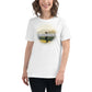 A Walk in Nature Takes the Soul Home - Mountain Trek White Motivational Women’s T-Shirt Lifestyle