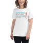 Accept You Can't Win All The Time Golf White Motivational Women’s T-Shirt Lifestyle