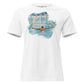 Accept You Can't Win All The Time Swimming White Motivational Women’s T-Shirt