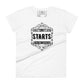 Accomplishment with the Decision Women’s Motivational White T-Shirt