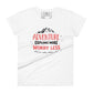 Adventure Explore More Worry Less Women’s Motivation Whte T-Shirt