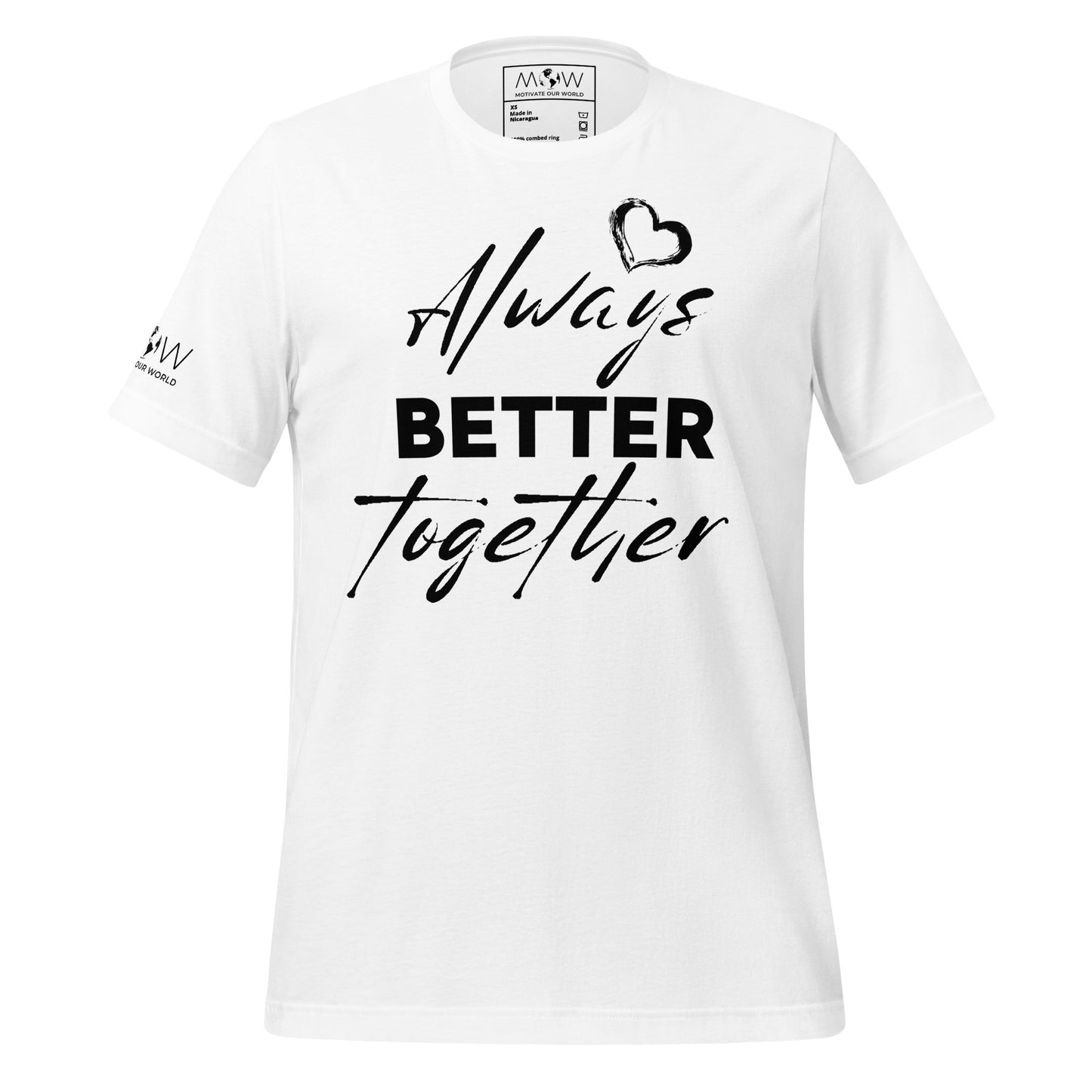 Always Better Together - White Motivational Men's T-Shirt