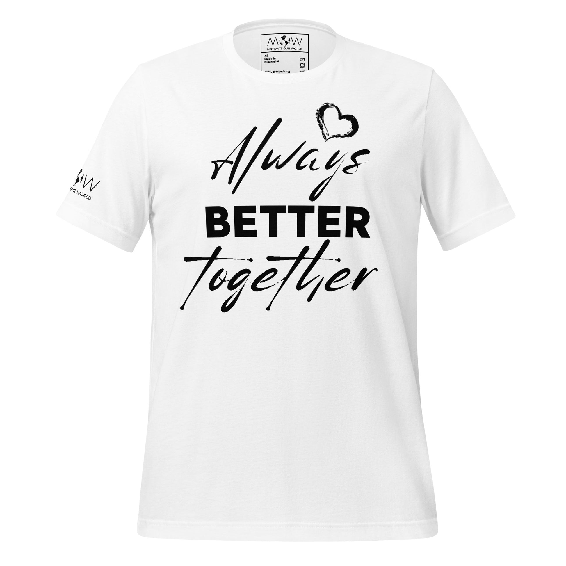 Always Better Together - White Motivational Men's T-Shirt