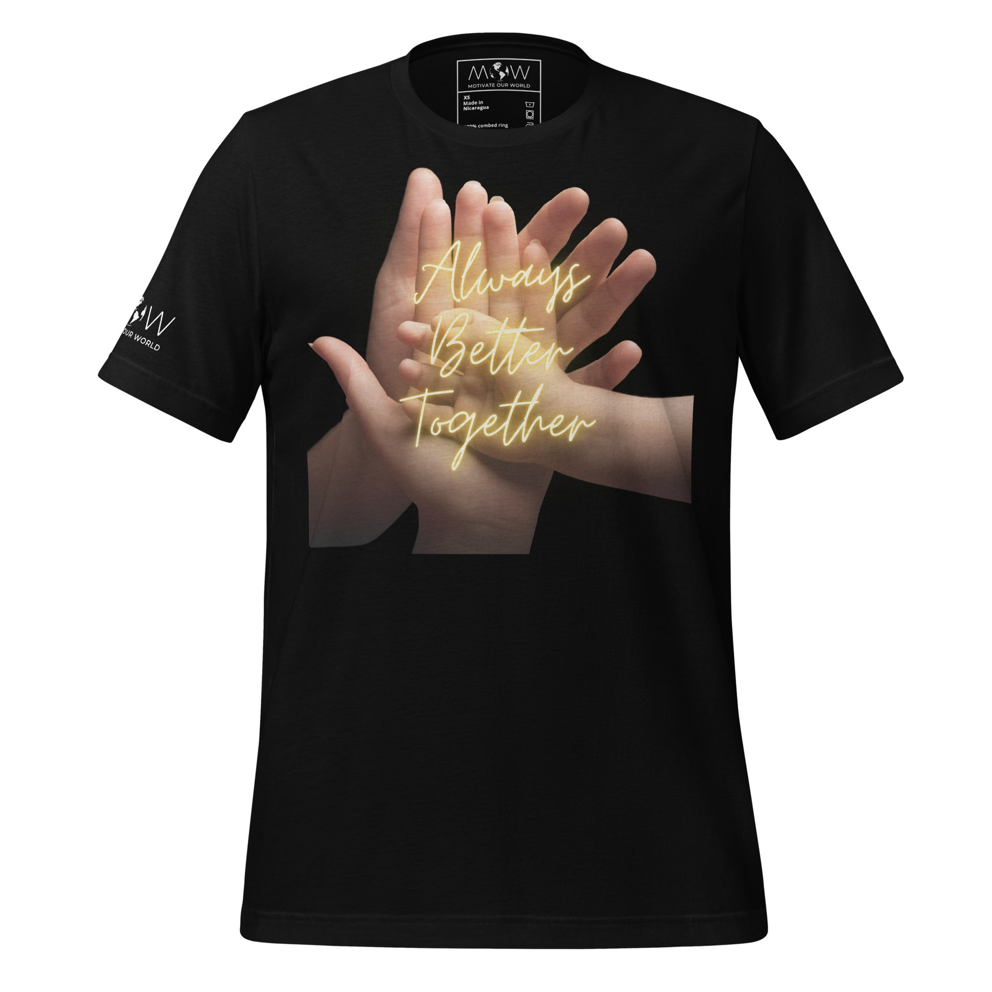 Always Better Together – Generations Black Motivational Men's T-Shirt