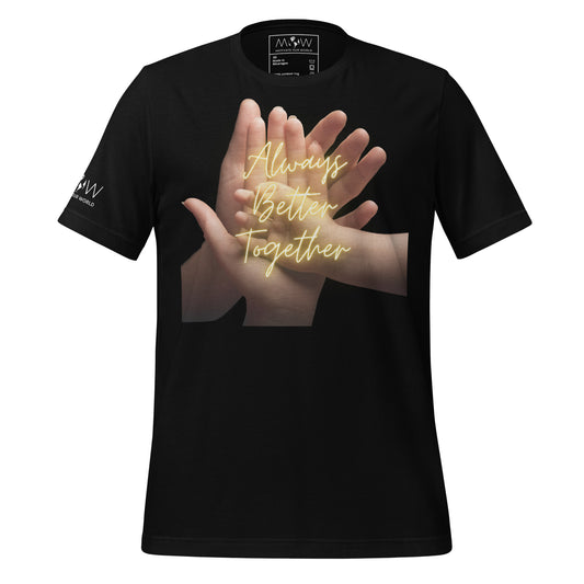 Always Better Together – Generations Black Motivational Men's T-Shirt