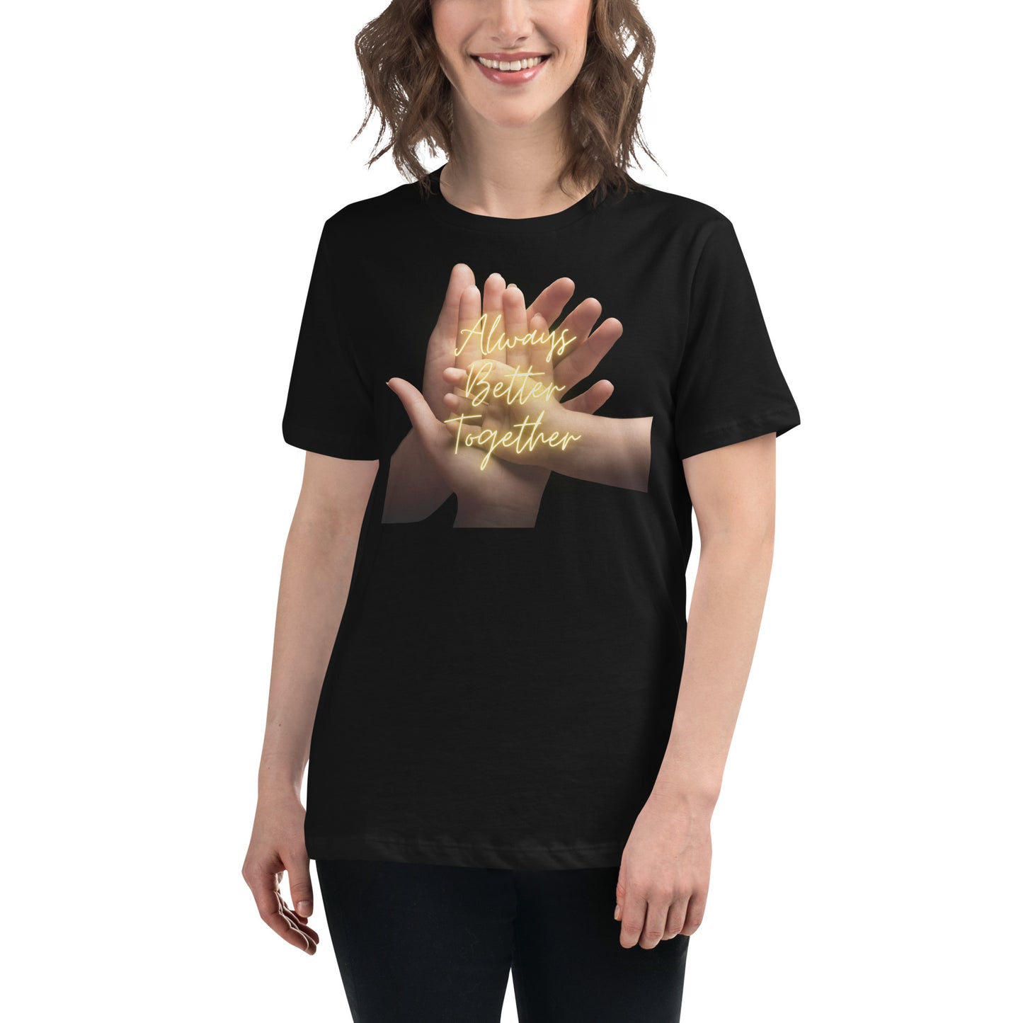 Always Better Together – Generations Black Motivational Women’s T-Shirt Lifestyle