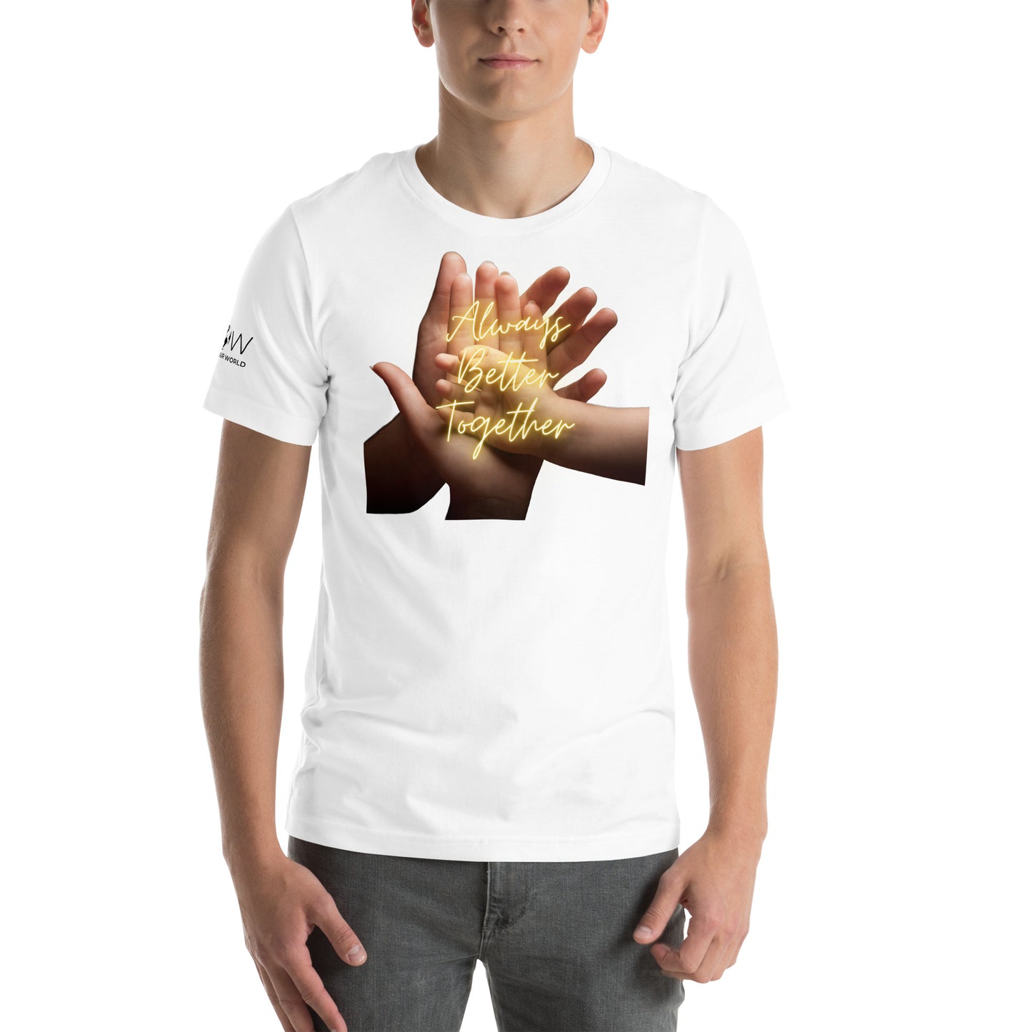 Always Better Together – Generations White Motivational Men's T-Shirt Lifestyle