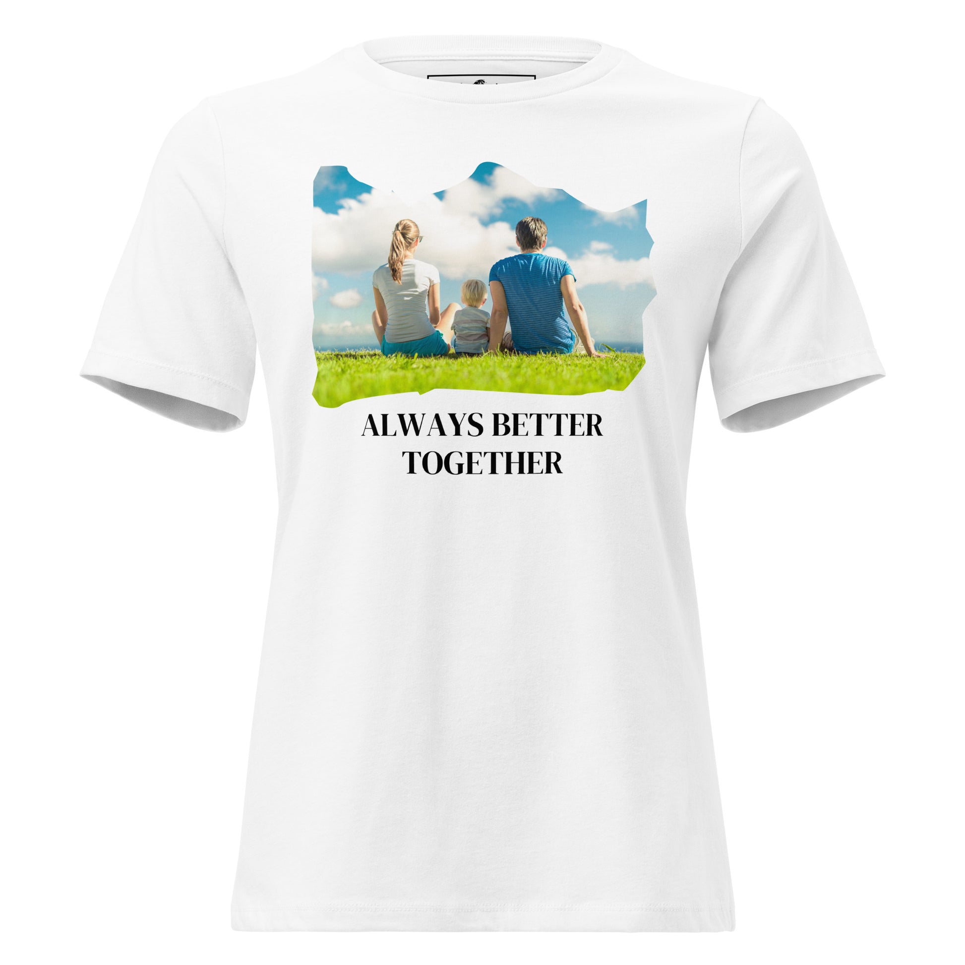 Always Better Together – Scenic Bond White Motivational Women’s T-Shirt
