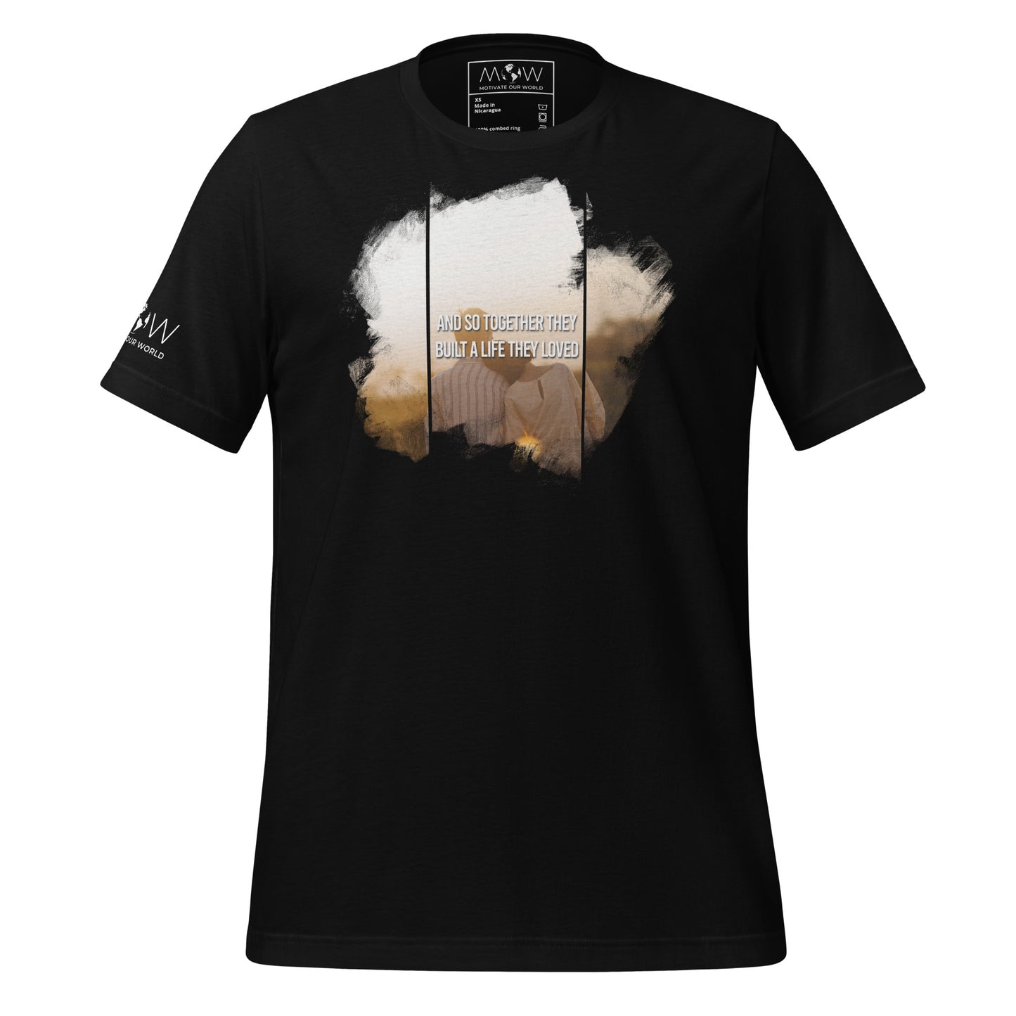 And So Together They Black Motivational Men's T-Shirt