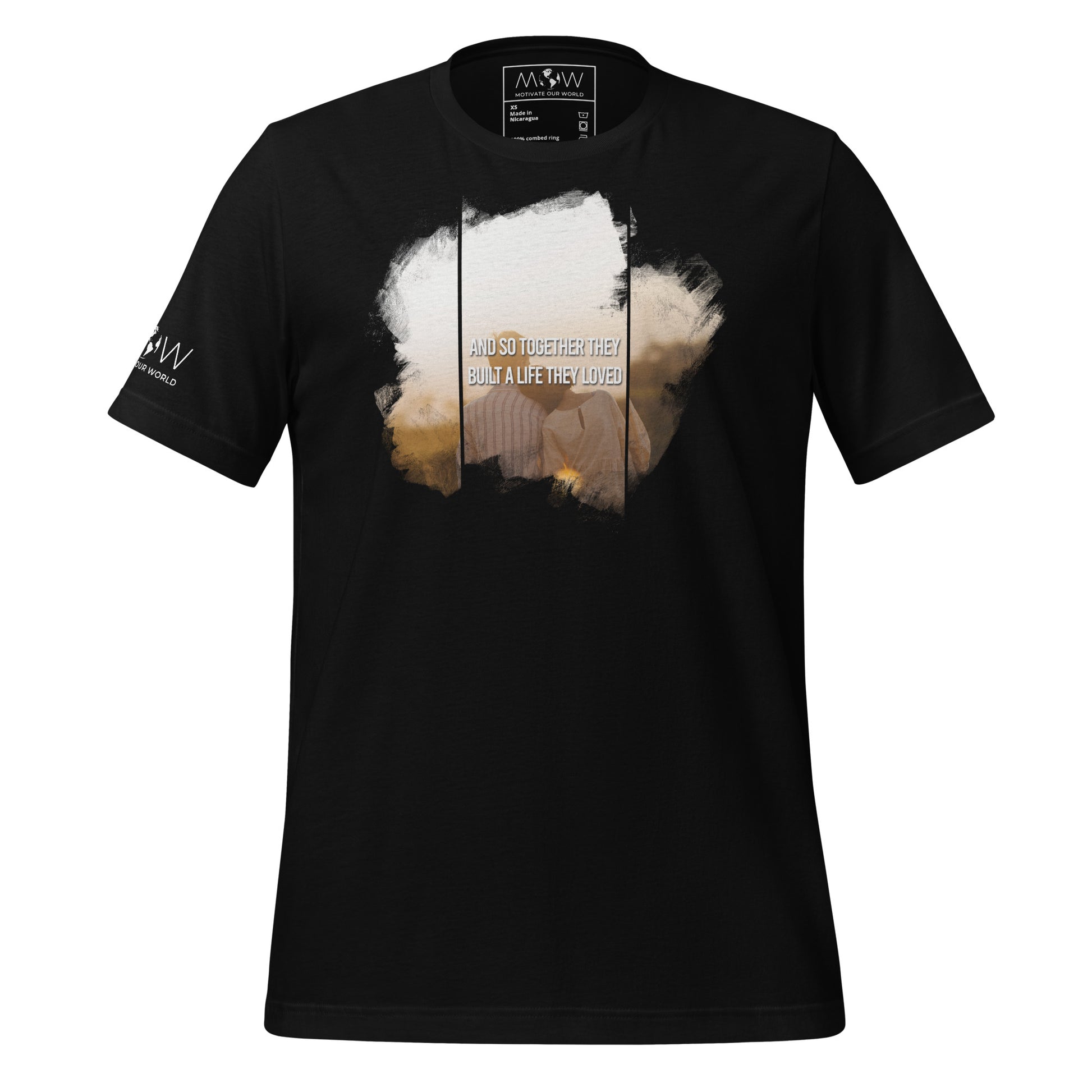 And So Together They Black Motivational Men's T-Shirt