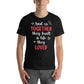 And So Together They Built a Life Black Motivational Men's T-Shirt